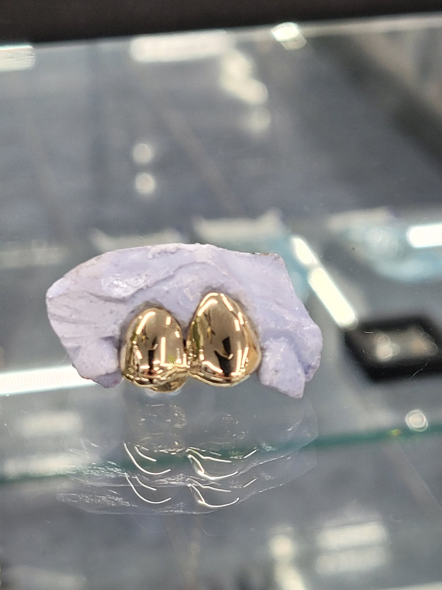2 Teeth (Connected) Grillz #1 Solid